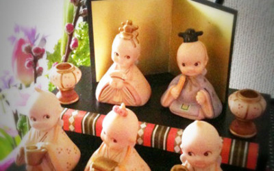 今日は楽しい雛祭り～♪